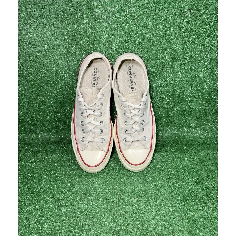 Converse Chuck 70 Low OX Womens Size 9 White Casual Skate Shoes Retro Sneakers